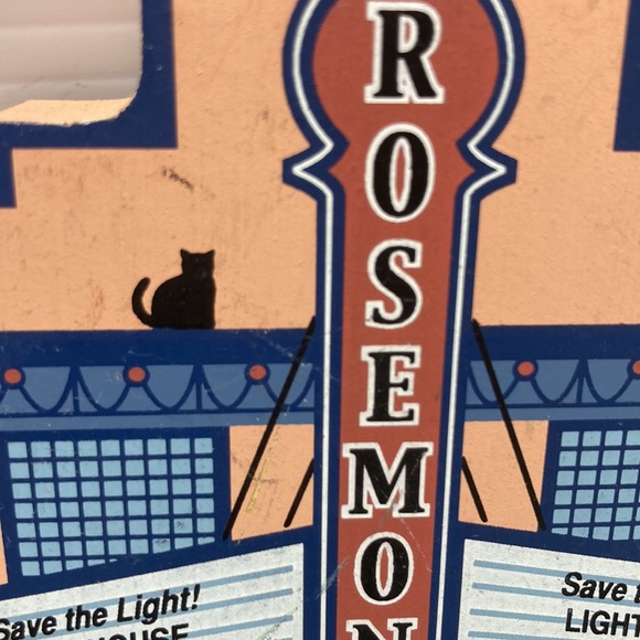 Cat’s Meow Village 2000 The Rosemont Theater Port Grace Shelf Sitter 4.5" x 3.75 - Picture 3 of 11